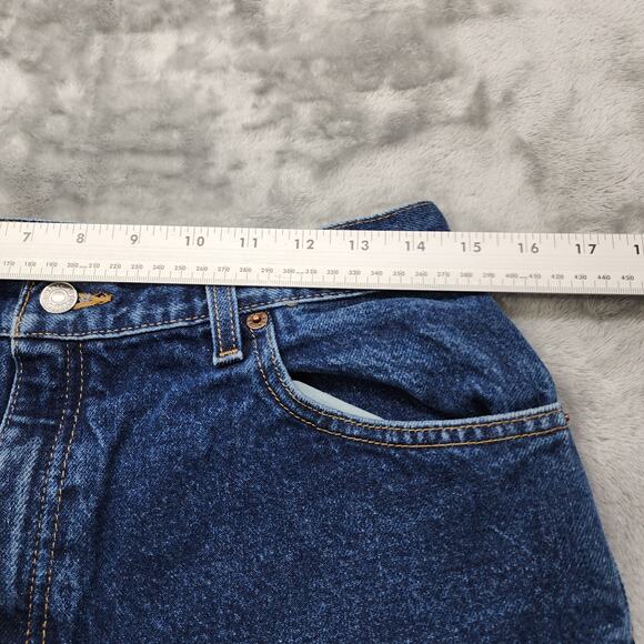 Vintage Levi's Jeans Womens 12 Blue 550 Relaxed Fit Tapered Leg High Rise Casual - Picture 8 of 12